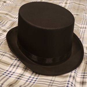 Unisex Solid Silky Fedora